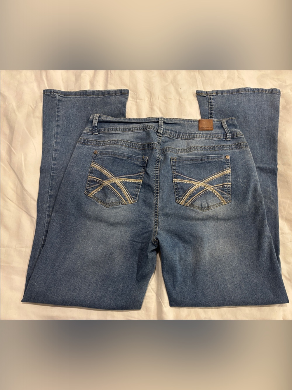 Wallflower Light Blue High-Rise Straight Jeans